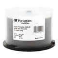 Verbatim DVD+R Recordable Disc, 4.7 GB, 16x, Spindle, Hub Printable, White, 50/Pack
