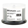 Verbatim DVD+R Dual Layer Printable Recordable Disc, 8.5 GB, 8x, Spindle, White, 50/Pack