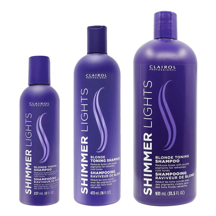 Clairol Professional Shimmer Lights Blonde Toning Shampoo, 8 Oz by Pasteur Pharmacy