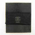 Chanel Lambskin Quilted CC Flat Tote Bag Chain Black Coco Mark #2335 by Bolt Boutique