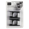 Officemate 2200 Series Desk Tray Supports, Plastic, Black, 4 Supports/Pack