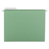 Smead Color Hanging Folders with 1/3 Cut Tabs, Letter Size, 1/3-Cut Tabs, Green, 25/Box