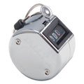 Bates Tally I Hand Model Tally Counter, Registers 0-9999, Chrome