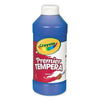 Crayola Premier Tempera Paint, Blue, 16 oz Bottle