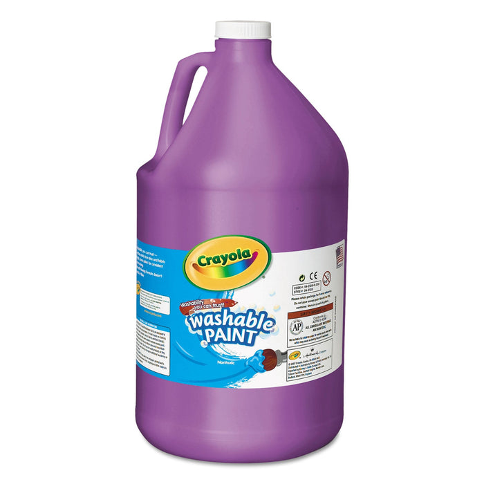 Crayola Washable Paint, Violet, 1 gal Bottle