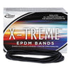 Alliance X-Treme Rubber Bands, Size 117B, 0.08" Gauge, Black, 1 lb Box, 200/Box