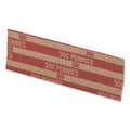 Pap-R Products Flat Coin Wrappers, Pennies, $.50, 1000 Wrappers/Box