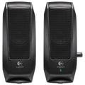 Logitech S120 2.0 Multimedia Speakers, Black