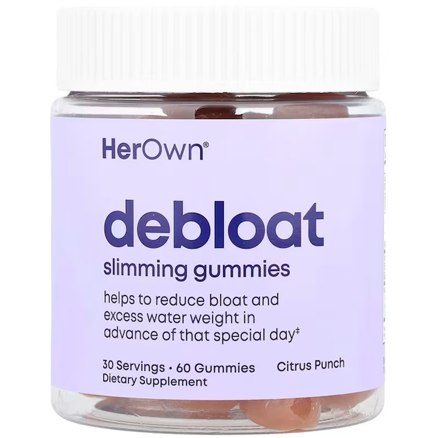 Her Own® Debloat Gummies – Bloating & Gas Relief (60 ct) by Pasteur Pharmacy