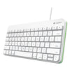 Logitech Wired Keyboard for iPad, Apple Lightning, White
