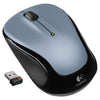 Logitech M325 Wireless Mouse, 2.4 GHz Frequency/30 ft Wireless Range, Left/Right Hand Use, Silver
