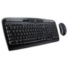 Logitech MK320 Wireless Keyboard + Mouse Combo, 2.4 GHz Frequency/30 ft Wireless Range, Black