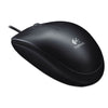 Logitech B100 Optical USB Mouse, USB 2.0, Left/Right Hand Use, Black