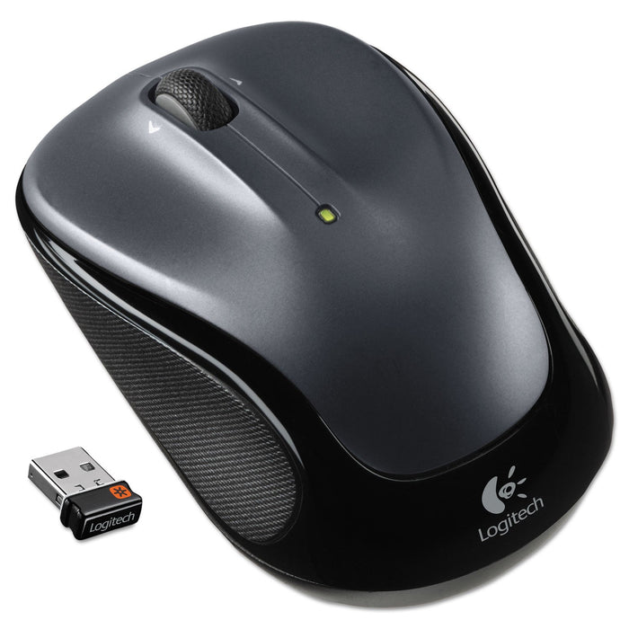 Logitech M325 Wireless Mouse, 2.4 GHz Frequency/30 ft Wireless Range, Left/Right Hand Use, Black