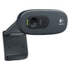 Logitech C270 HD Webcam, 1280 pixels x 720 pixels, 1 Mpixel, Black