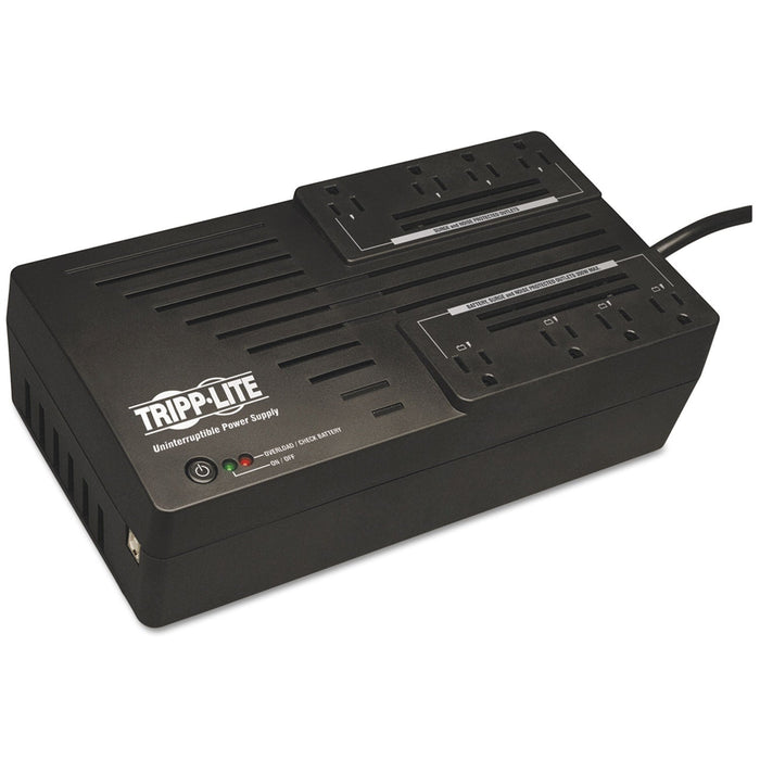 Tripp Lite AVR Series Ultra-Compact Line-Interactive UPS, 8 Outlets, 550 VA, 420 J