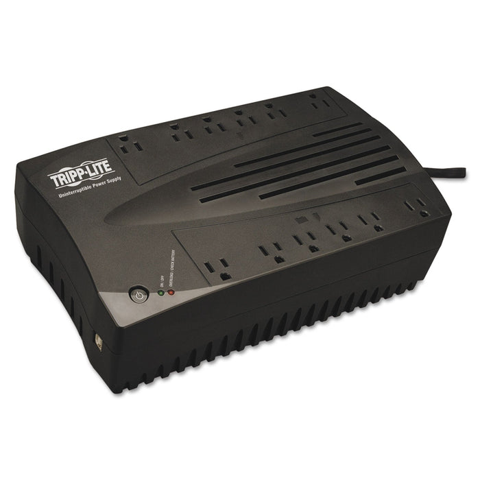 Tripp Lite AVR Series Ultra-Compact Line-Interactive UPS, 12 Outlets, 900 VA, 420 J