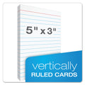 Oxford At Hand Note Card Case, Holds 25 3 x 5 Cards, 5.5 x 3.75 x 5.33, Poly, Black