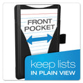 Oxford At Hand Note Card Case, Holds 25 3 x 5 Cards, 5.5 x 3.75 x 5.33, Poly, Black