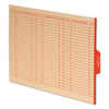 Pendaflex Out Guides with Center Tab, 1/3-Cut End Tab, Out, 8.5 x 11, Manila, 100/Box