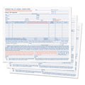 TOPS Hazardous Material Short Form, Three-Part Carbonless, 7 x 8.5, 1/Page, 50 Forms