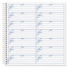 TOPS Voice Mail Log Book, 8.5 x 8.25, 1/Page, 1,400 Forms