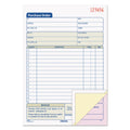 TOPS Purchase Order Book, Three-Part Carbonless, 5.56 x 8.44, 1/Page, 50 Forms