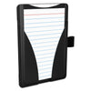 Oxford At Hand Note Card Case, Holds 25 3 x 5 Cards, 5.5 x 3.75 x 5.33, Poly, Black