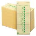 TOPS Time Clock Cards, Replacement for 10-800292, One Side, 3.5 x 9, 500/Box
