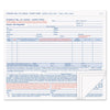 TOPS Hazardous Material Short Form, Four-Part Carbonless, 8.5 x 7, 1/Page, 50 Forms