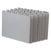 Pendaflex Top Tab A-Z File Guides, 1/5-Cut Top Tab, A to Z, 8.5 x 11, Gray, 25/Set