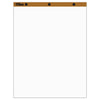 TOPS Easel Pads, Unruled, 27 x 34, White, 50 Sheets, 2/Carton