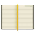 TOPS Idea Collective Journal, Hardcover with Elastic Closure, 1 Subject, Wide/Legal Rule, Black Cover, 5.5 x 3.5, 96 Sheets