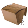 Pendaflex Kraft Indexed Expanding File, 31 Sections, Elastic Cord Closure, 1/15-Cut Tabs, Letter Size, Brown