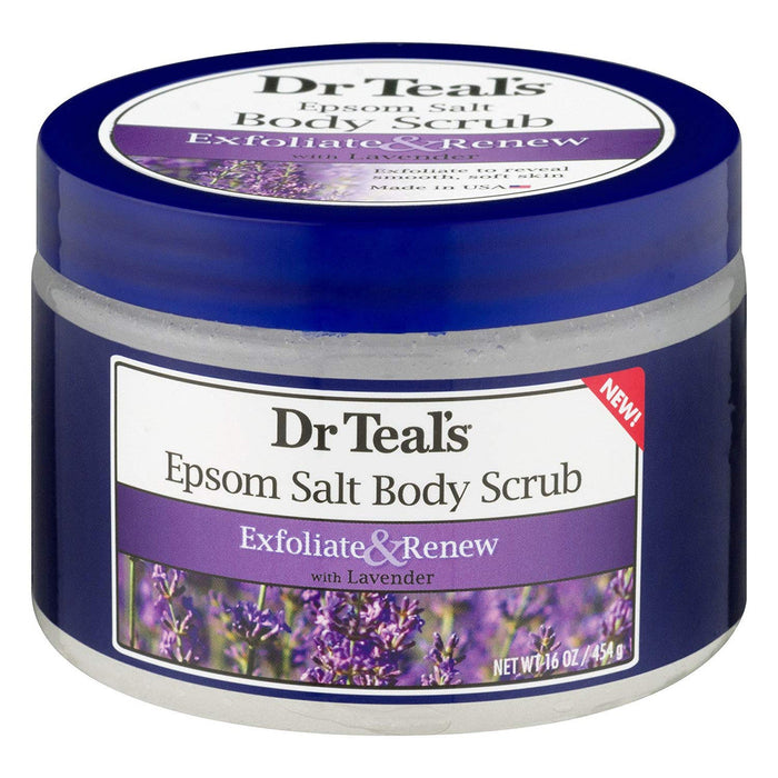 Dr Teal's Exfoliate & Renew Epsom Salt Body Scrub - 16 Oz by Pasteur Pharmacy