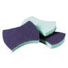 Scotch-Brite Power Sponge #3000, 2.8 x 4.5, 0.6" Thick, Blue/Teal, 20/Carton