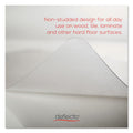 deflecto EconoMat All Day Use Chair Mat for Hard Floors, 45 x 53, Clear