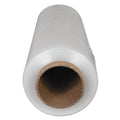 Universal Handwrap Stretch Film, 18" x 2,000 ft Roll, 15 mic (60-Gauge), 4/Carton