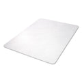 deflecto EconoMat All Day Use Chair Mat for Hard Floors, 45 x 53, Clear