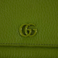 Gucci Mint Green Leather GG Marmont Mini Wallet #2364 by Bolt Boutique