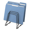 Fellowes Wire Step File II, 5 Sections, Letter to Legal Size Files, 7.25" x 6" x 8.25", Black