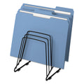 Fellowes Wire Step File II, 5 Sections, Letter to Legal Size Files, 7.25" x 6" x 8.25", Black