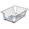 Fellowes Wire Desk Tray Organizer, 1 Section, Legal Size Files, 12" x 16.5" x 5", Black