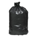 Classic Linear Low-Density Can Liners, 56 gal, 0.9 mil, 43" x 47", Black, 100/Carton