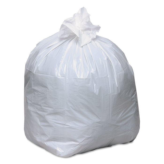 Earthsense Linear-Low-Density Recycled Tall Kitchen Bags, 13 gal, 0.85 mil, 24" x 33", White, 150/Box
