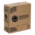 Dixie Drink-Thru Lids, Fits 10 oz to 20 oz Cups, Plastic, Black, 1,000/Carton