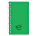 National Paper Blanc Xtreme White Wirebound Memo Books, Narrow Rule, Randomly Assorted Covers, 5 x 3, 60 Sheets