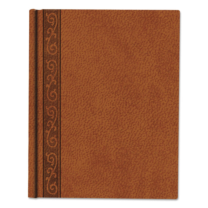 Blueline Da Vinci Notebook, 1 Subject, Medium/College Rule, Tan Cover, 9.25 x 7.25, 75 Sheets
