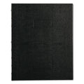 Blueline NotePro Notebook, 1 Subject, Narrow Rule, Black Cover, 9.25 x 7.25, 75 Sheets