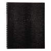 Blueline NotePro Notebook, 1 Subject, Medium/College Rule, Black Cover, 11 x 8.5, 100 Sheets